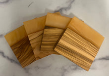 Load image into Gallery viewer, Resin and Olive Wood Coasters (set of 4) (6 color choices)
