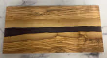 Load image into Gallery viewer, Resin and Olivewood Boards- 4 colors
