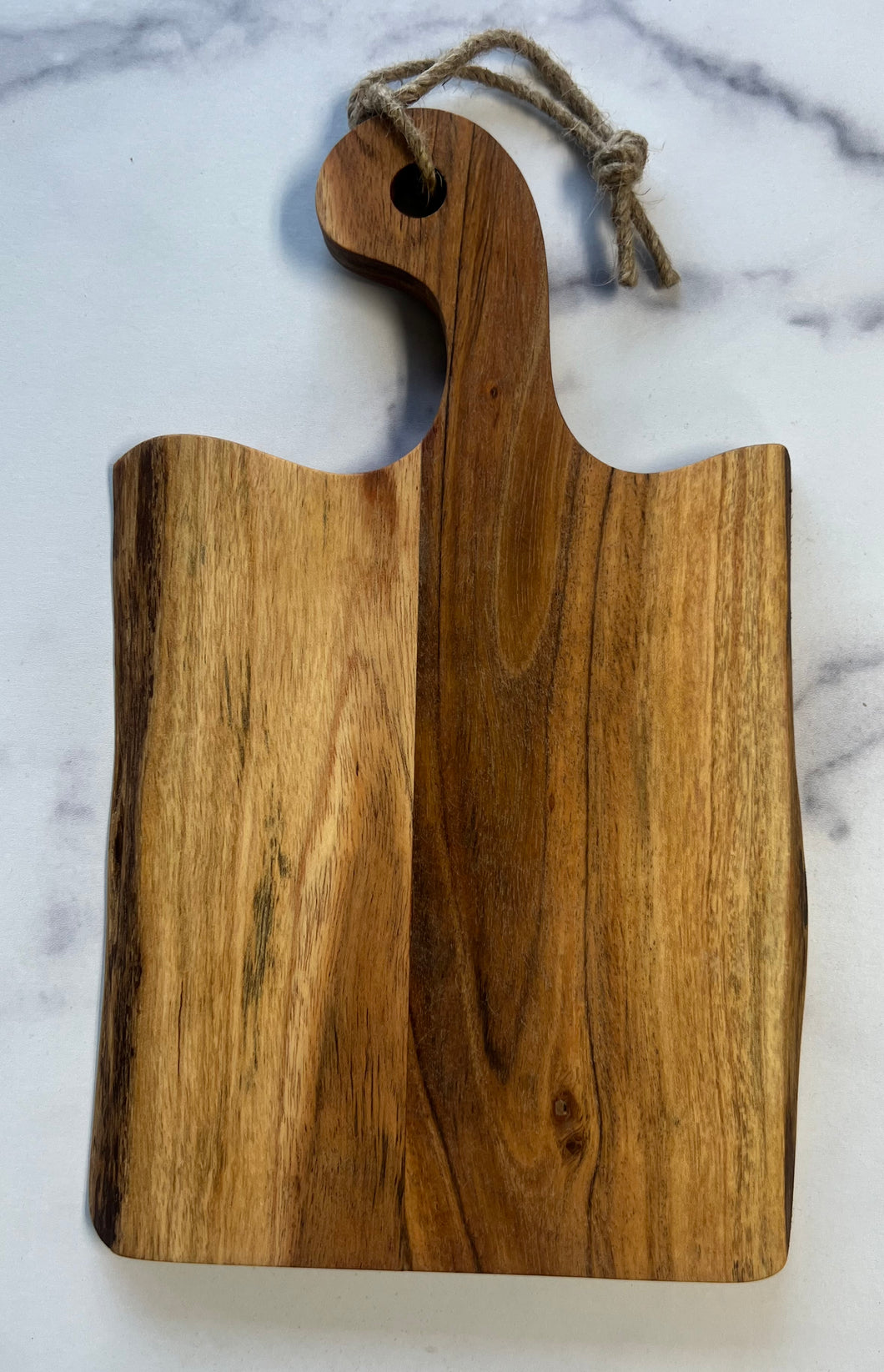 Small Acacia Gooseneck Board