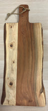 Load image into Gallery viewer, Large Acacia Paddle Board (23.5&quot;x9&quot;)
