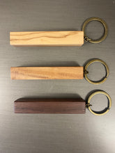 Load image into Gallery viewer, Wood Bar Keychain (3 varieties)
