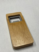 Load image into Gallery viewer, Rectangle beechwood bottle opener
